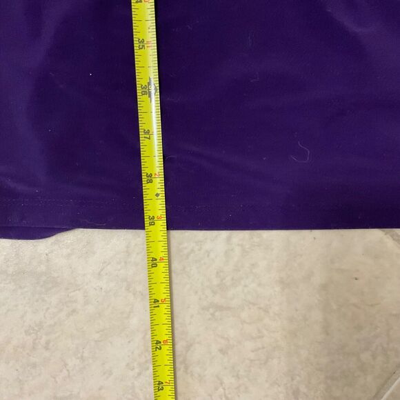 Lauren Ralph Lauren Women’s Purple Draped Neck side Sheath Dress Size 16 Classic - Picture 4 of 10